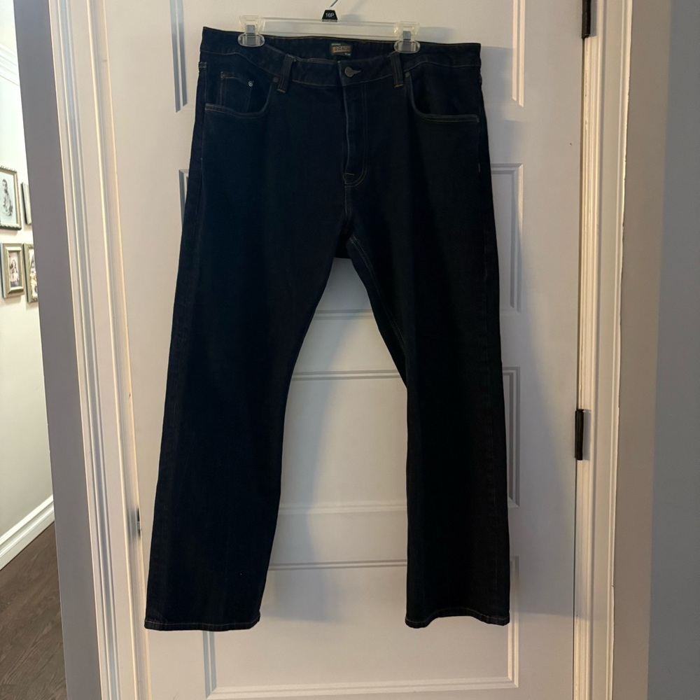 Tecovas Dark Blue Straight Jeans Size 38x30